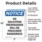 Signmission No Soliciting Trespassers Will OSHA Notice Sign, Aluminum, 7in W x 10in L, 2PK OS-2PACK-NS-A-710-V-14840 - alternate 6